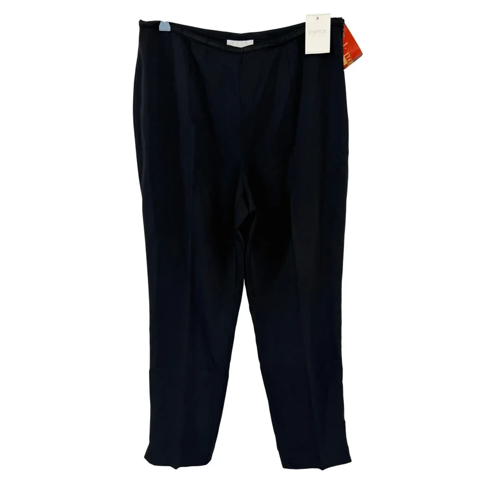 Votre Nom Collection Black Dress Pants Women's Sz 14‎ Straight Leg